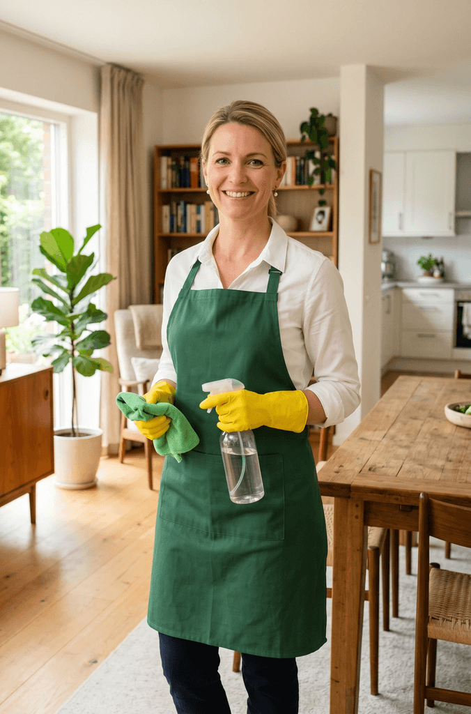 A Cleaneva cleaner in a bright family home