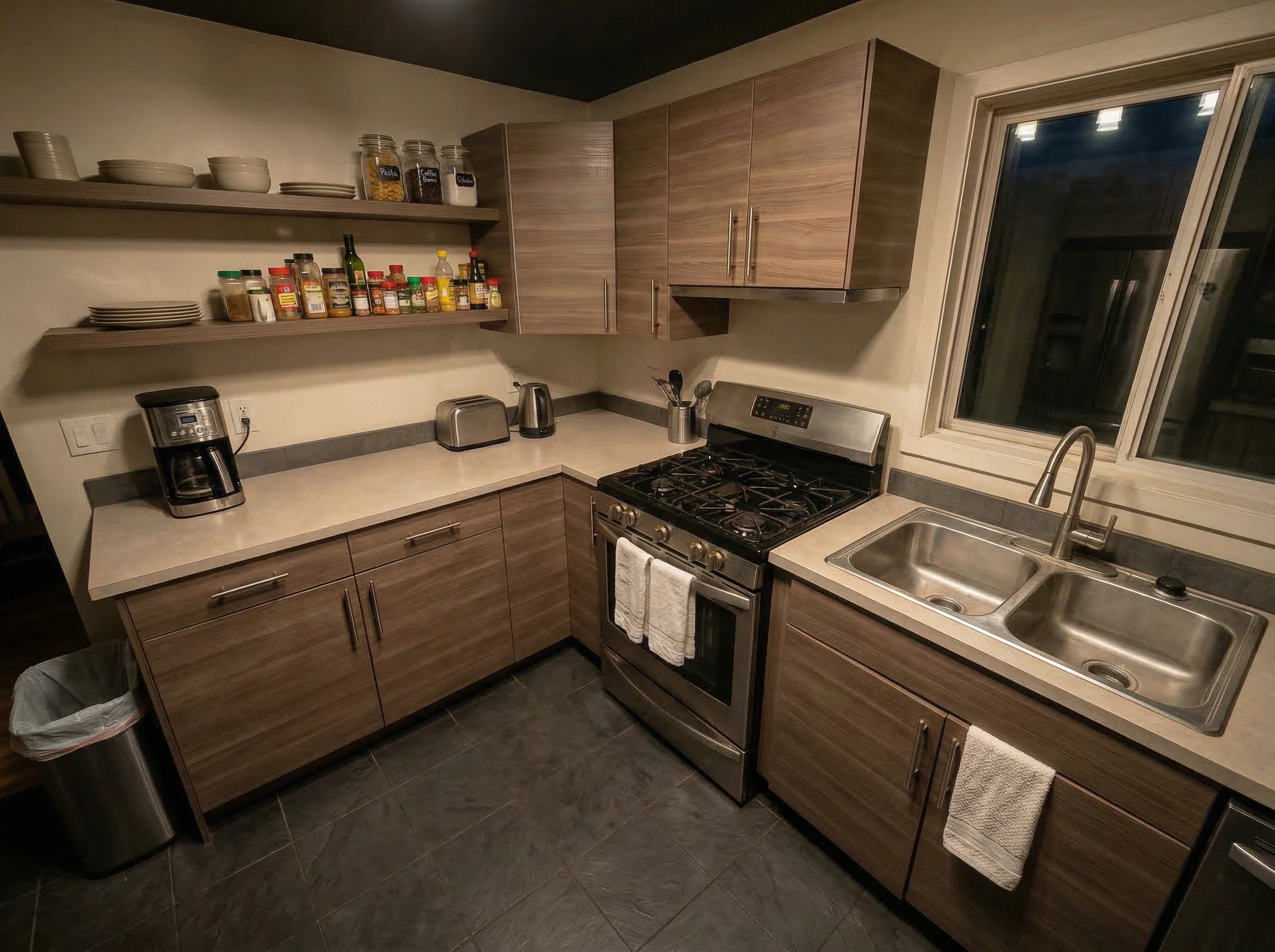 Kitchen Deep Clean: a kitchen after cleaning